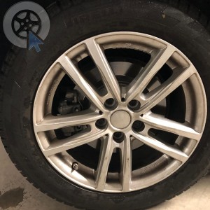 Roue occasion  0' BMW X1 pneu PIRELLI  dpt 69 