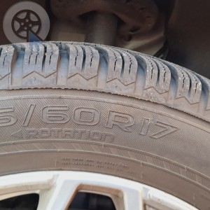 Roue occasion  0' OPEL MOKKA pneu NOKIAN  dpt 67 