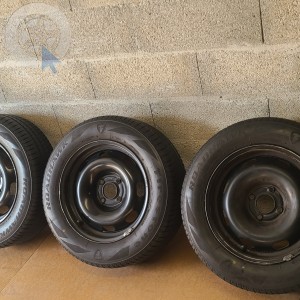 Roue occasion  0' PEUGEOT 207 pneu FIRESTONE  dpt 74 