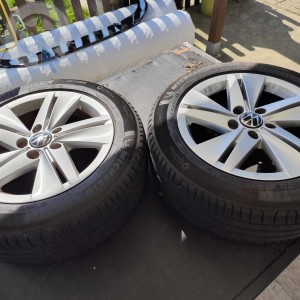 Roue occasion  0' VOLKSWAGEN GOLF VII pneu MICHELIN  dpt 62 