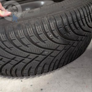 Roue occasion  0' PEUGEOT 3008 pneu KLEBER  dpt 67 