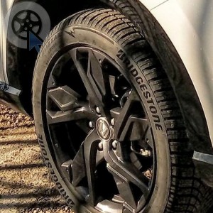 Roue occasion  0' HONDA HR-V pneu BRIDGESTONE  dpt 16 