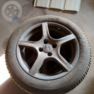 Roue occasion  0' DACIA SANDERO pneu KLEBER  dpt 60 