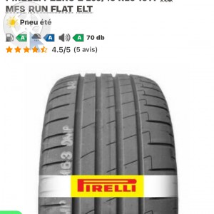 pneu occasion PIRELLI MFS dpt 44 