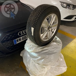 Roue occasion  0' AUDI A1 pneu NOKIAN  dpt 92 