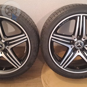 Roue occasion  0' MERCEDES CLASSE CLA pneu CONTINENTAL  dpt 33 