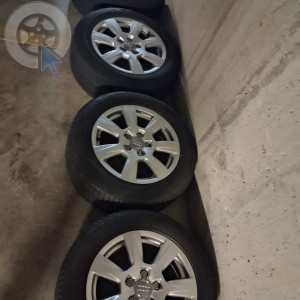 Roue occasion  0' AUDI A4 pneu HANKOOK  dpt 77 