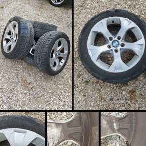 Roue occasion  0' BMW X1 pneu BRIDGESTONE  dpt 01 